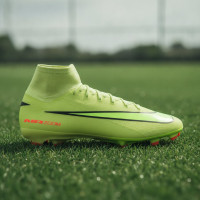 Nike Zoom Mercurial Superfly 10 Pro Gras Football Boots (FG) Yellow Neon Yellow Orange
