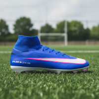 Nike Zoom Mercurial Superfly 10 Pro Gras Football Boots (FG) Blue White Hot Pink