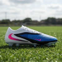 Nike Phantom 6 Low Elite Gras Football Boots (FG) Blue White Hot Pink