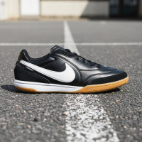 Nike Tiempo Streetgato Street Football Boots Black White