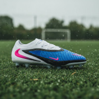 Nike Phantom 6 Low Elite Iron Stud Football Boots (SG) Pro Player Blue White Hot Pink