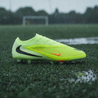 Nike Phantom 6 Low Elite IJzeren-Nop Voetbalschoenen (SG) Geel Oranje Zwart