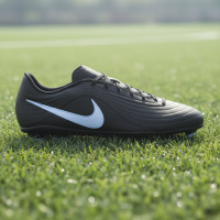 Nike Tiempo Maestro Club Gras / Kunstgras Voetbalschoenen (MG) Zwart Lichtblauw