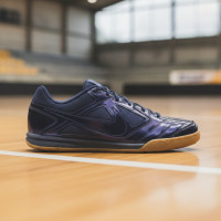 Nike Gato LV8 Indoor Football Shoes (IN) Dark Blue Brown