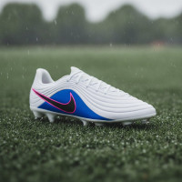 Nike Tiempo Maestro Academy Iron Stud Football Boots (SG) Anti-Clog White Blue Hot Pink