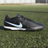 Nike Tiempo Maestro Academy Turf Voetbalschoenen (TF) Zwart Lichtblauw
