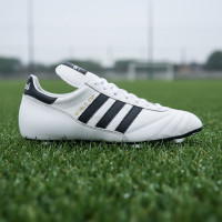 adidas Mundial World Cup IJzeren-Nop Voetbalschoenen (SG) Wit Zwart Goud