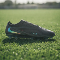 Nike Phantom 6 Low LV8 Elite Gras Football Boots (FG) Dark Grey Orange Multicolor