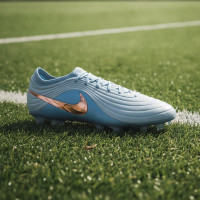 Nike Tiempo Maestro LV8 Elite Gras Voetbalschoenen (FG) Lichtblauw Paarsblauw Brons