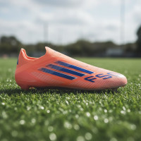 adidas F50 Elite Veterloze Gras Voetbalschoenen (FG) Oranje Blauw Wit
