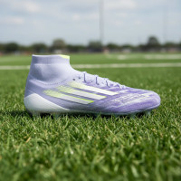 adidas F50 Sparkfusion Elite Gras / Kunstgras Voetbalschoenen (MG) Dames Paars Geel
