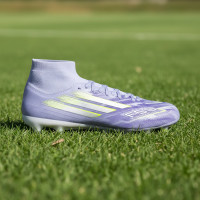 adidas F50 Sparkfusion Pro Grass/Artificial Grass Football Boots (MG) Women Purple Yellow