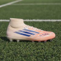 adidas F50 Sparkfusion Pro Gras / Kunstgras Voetbalschoenen (MG) Dames Oranje Blauw