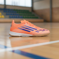 adidas F50 League Zaalvoetbalschoenen (IN) Kids Oranje Blauw Wit