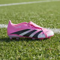 adidas Predator League FT Grass/Artificial Grass Football Boots (MG) Kids Pink Black White