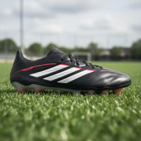 adidas Copa Pure IV Elite Gras Voetbalschoenen (FG) Zwart Wit Rood