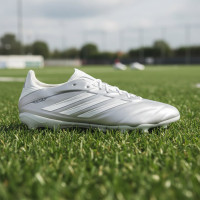 adidas Copa Pure IV Pro Gras Football Boots (FG) Silver White Dark Grey