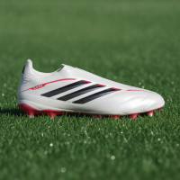 adidas Copa Pure IV League Veterloze Gras Voetbalschoenen (FG) Wit Zwart Rood
