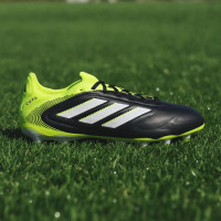 adidas Copa Pure III Pro Gras Football Boots (FG) Black White Neon Yellow