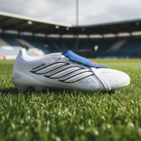 adidas Predator Pro FT Gras Football Boots (FG) White Silver Blue Red