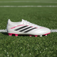 adidas Copa Pure IV Club Gras / Kunstgras Voetbalschoenen (MG) Wit Zwart Rood