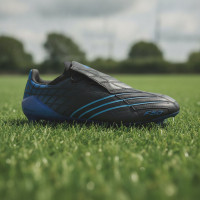 adidas F50 Spider Elite Gras Voetbalschoenen (FG) Zwart Blauw