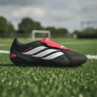 adidas Predator Pro FT Gras Football Boots (FG) Black White Red