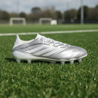 adidas Copa Pure IV Elite Gras Football Boots (FG) Silver White Dark Grey