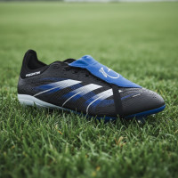 adidas Predator Bellingham League FT Gras / Kunstgras Voetbalschoenen (MG) Zwart Wit Blauw
