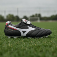 Mizuno Morelia II Japan Grass/Artificial Grass Football Boots (MG) Black White Red