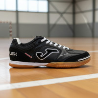 Joma Top Flex Zaalvoetbalschoenen (IN) Zwart Wit Bruin