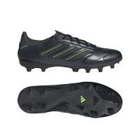 adidas Copa Pure III League Gras / Kunstgras Voetbalschoenen (MG) Zwart Donkergrijs Groen