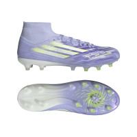adidas F50 Sparkfusion Pro Gras / Kunstgras Voetbalschoenen (MG) Dames Paars Geel