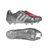adidas Predator Gunmetal Mania Elite FT Gras Football Boots (FG) Grey Red Silver White