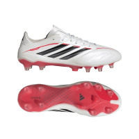 adidas Copa Pure IV Elite Gras Voetbalschoenen (FG) Wit Zwart Rood