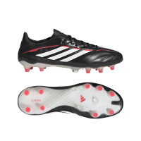 adidas Copa Pure IV Elite Gras Voetbalschoenen (FG) Zwart Wit Rood