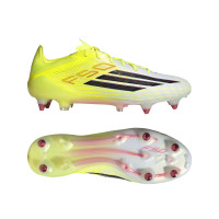 adidas F50 Elite IJzeren-Nop Voetbalschoenen (SG) Neongeel Zwart Rood