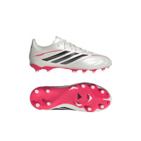 adidas Copa Pure IV Elite Gras Voetbalschoenen (FG) Kids Wit Zwart Rood