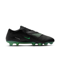 Nike Phantom 6 Low Elite Gras (FG) Football Boots (FG) Black Bright Green