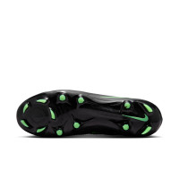 Nike Phantom 6 Low Pro Gras (FG) Football Boots (FG) Black Bright Green