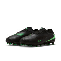 Nike Phantom 6 Low Pro Artificial Grass Football Boots (AG) Black Bright Green