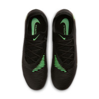 Nike Phantom 6 Low Pro Artificial Grass Football Boots (AG) Black Bright Green