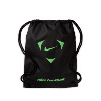 Nike Phantom 6 High Elite Artificial Grass Football Boots (AG) Black Bright Green