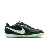 Nike Tiempo Streetgato Street Football Boots Black White Bright Green
