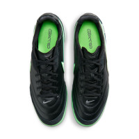 Nike Tiempo Streetgato Street Football Boots Black White Bright Green
