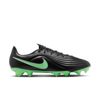Nike Tiempo Maestro Academy Gras / Kunstgras Voetbalschoenen (MG) Zwart Felgroen Zilvergrijs