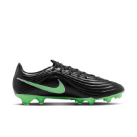 Nike Tiempo Maestro Academy Gras / Kunstgras Voetbalschoenen (MG) Zwart Felgroen Zilvergrijs
