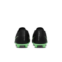 Nike Tiempo Maestro Club Gras / Kunstgras Voetbalschoenen (MG) Zwart Felgroen Zilvergrijs