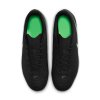 Nike Tiempo Maestro Club Gras / Kunstgras Voetbalschoenen (MG) Zwart Felgroen Zilvergrijs