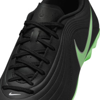 Nike Tiempo Maestro Club Gras / Kunstgras Voetbalschoenen (MG) Zwart Felgroen Zilvergrijs